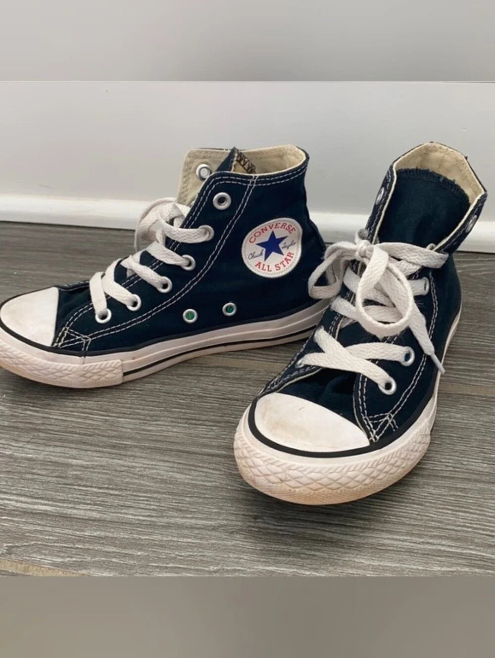 Converse All Star Chuck Taylor Black Hi Top Shoes